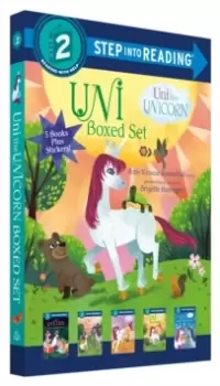 Image of Uni the Unicorn Step into Reading Boxed Set : Uni Brings Spring; Uni's First Sleepover; Uni Goes to School; Uni Bakes a Cake; Uni and the Perfect Pres