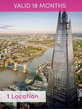 image of Activity Superstore The View From The Shard With Afternoon Tea For Two