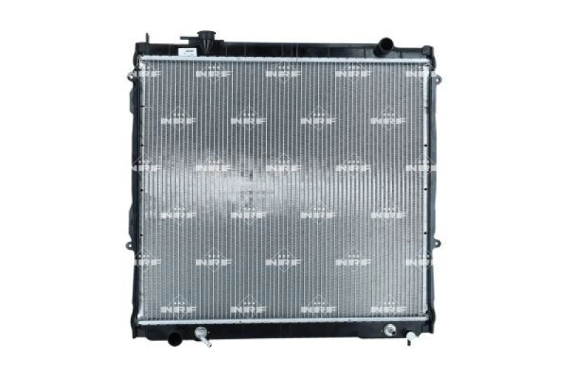 Image of NRF 56121 Engine radiator EASY FIT Brazed cooling fins, Aluminium, with mounting parts Aluminium Radiator,engine cooling (470)