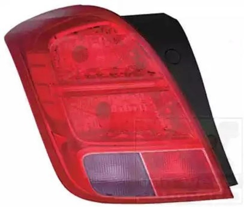 Image of VAN WEZEL 0845931 Rear light without bulb holder, Left Combination Rearlight (391)
