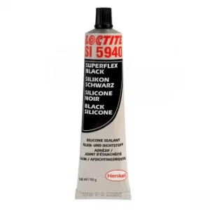 Loctite 2064414 SI 5940 Superflex Silicone Sealant Black Tube 100ml