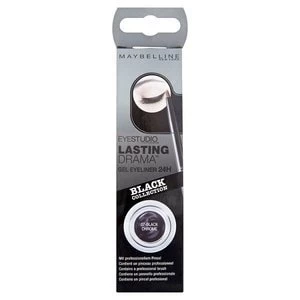 image of Maybelline Lasting Drama Gel Eyeliner Black Chrome Black