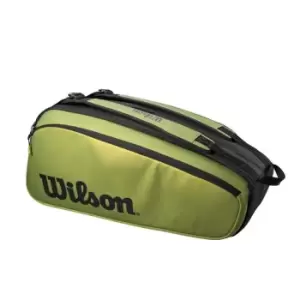 Image of Wilson V8 Super Tour 9 Pack Bag - Green