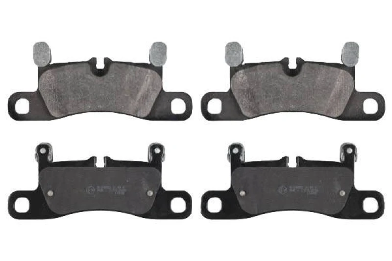 Image of Blue PRINT ADV184235 Brake pad set Rear Axle, prepared for wear warning indicator Brake Pad Set,disc brake (402)