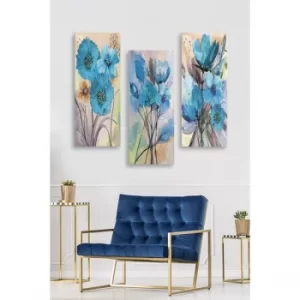 Image of MDF0020 Multicolor Decorative MDF Painting (3 Pieces)
