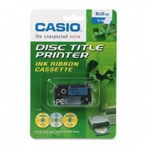 Image of Casio TR-18BU Blue Ink Ribbon