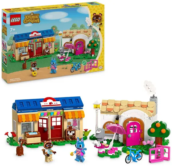 image of LEGO Animal Crossing Nook's Cranny & Rosie's House Set 77050