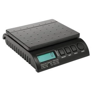 image of ABCON Scales and Balances POSTSHIP Multi Purpose Scale 10g Increments 34KG Capacity Black