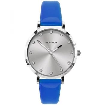 image of Sekonda Silver And Blue Fashion Watch - 40013