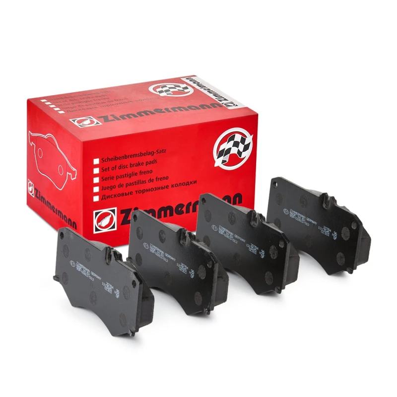 Image of ZIMMERMANN 29784.180.1 Brake pad set Front Axle, prepared for wear warning indicator, Photo corresponds to scope of supply Brake Pad Set,disc brake (
