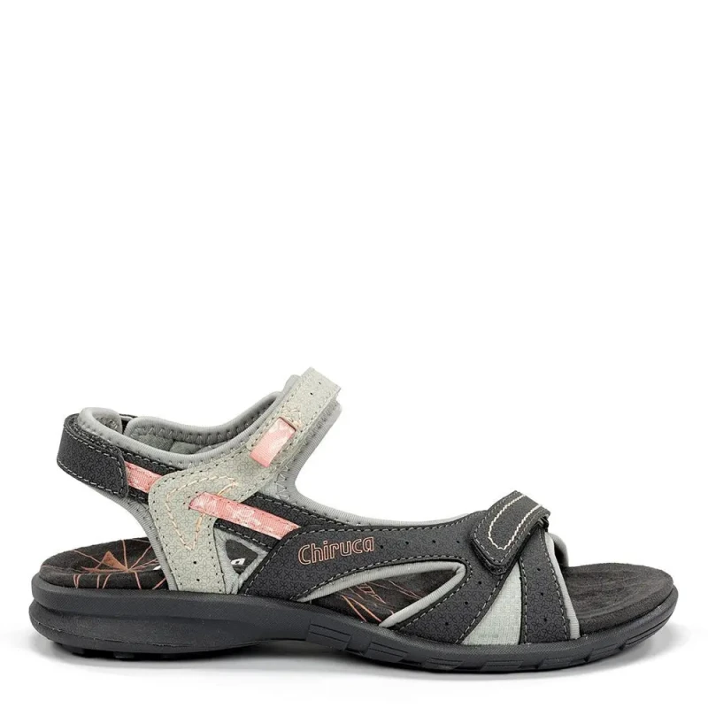 Image of Womens hiking sandals Chiruca Finisterre Gris Female 41