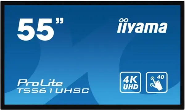 Image of iiyama ProLite 55" T5561UHSC 4K Ultra HD LED Monitor