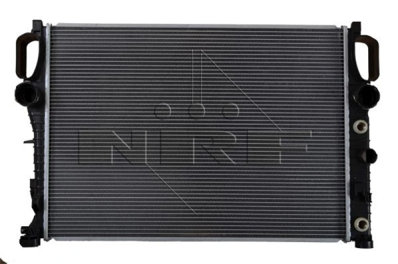Image of NRF 56076 Engine radiator Brazed cooling fins, Aluminium, with gaskets/seals Aluminium Radiator,engine cooling (470)