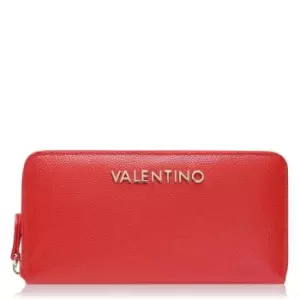 Image of Valentino Bags Valentino Divina Zip Around Purse - Red