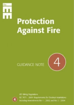 Image of Protection against Fire by Institution of Electrical Engineers Book