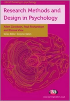 Image of Research Methods and Design in Psychology by Paul Richardson Book