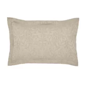 Image of William Morris Pure Acorn Oxford Pillowcase, Linen