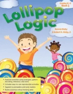 Image of lollipop logic critical thinking activities book 3 grades k 2