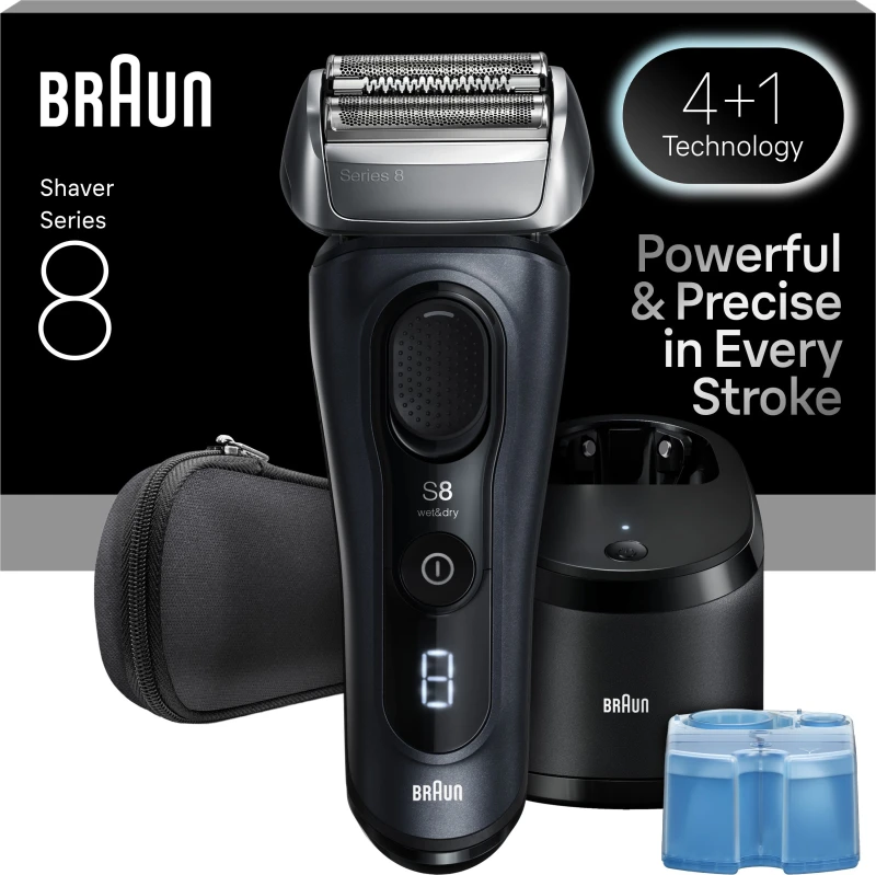 Image of Braun Series 8 Mens Shaver - Grey