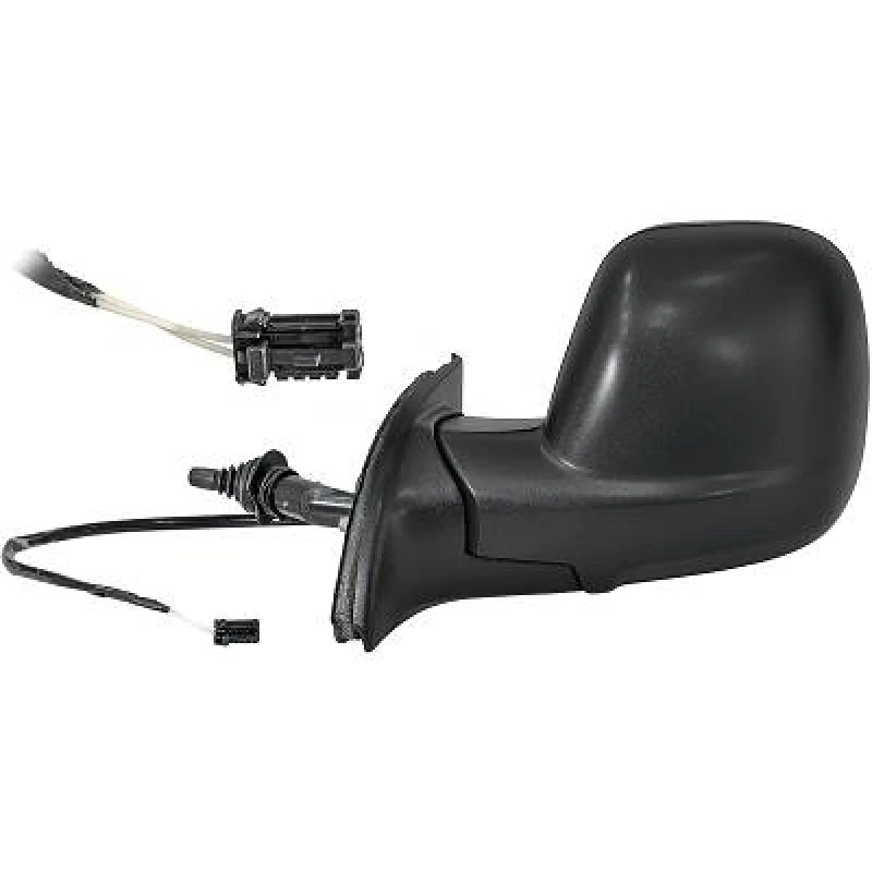 Image of DIEDERICHS 4013825 Wing mirror Left, Control: cable pull, Grained Outside Mirror (50)