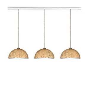 Image of Cult Designer Straight Pendant Light - Vintage Gold Finish, 3x E27