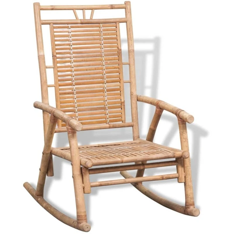 Image of VIDAXL Rocking Chair Bamboo Vidaxl 41894