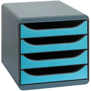 Image of Exacompta Big Box Iderama (Opaque), Black/Turquoise, Pack of 1