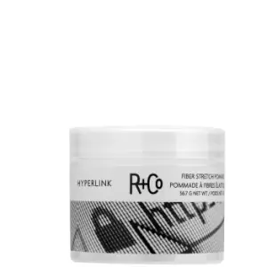 image of R+Co HYPERLINK Fiber Stretch Pomade 60ml