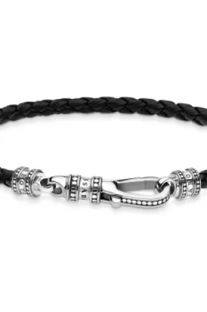 Thomas Sabo Jewellery Lobster Clasp Leather Strap Bracelet A1931-682-11-L15