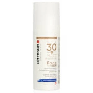 image of Ultrasun Face Tinted Honey SPF30 50ml