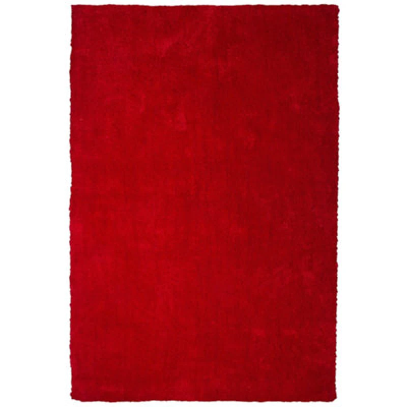 Image of Beliani Shaggygy Rug Demre Red 160 X 230 Cm