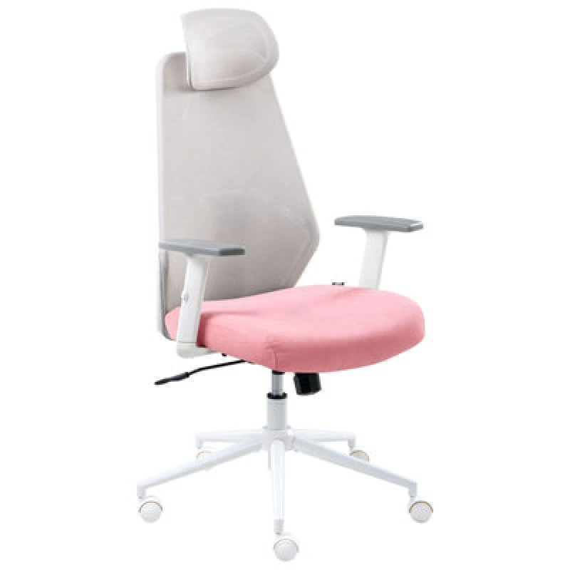 Image of Beliani Office Chair Oryn Pink