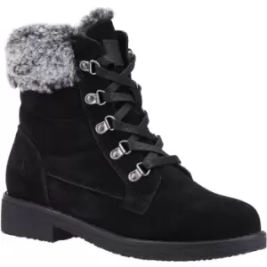 Image of Hush Puppies Womens Florence Suede Lace Up Mid Height Boots UK Size 6 (EU 39)