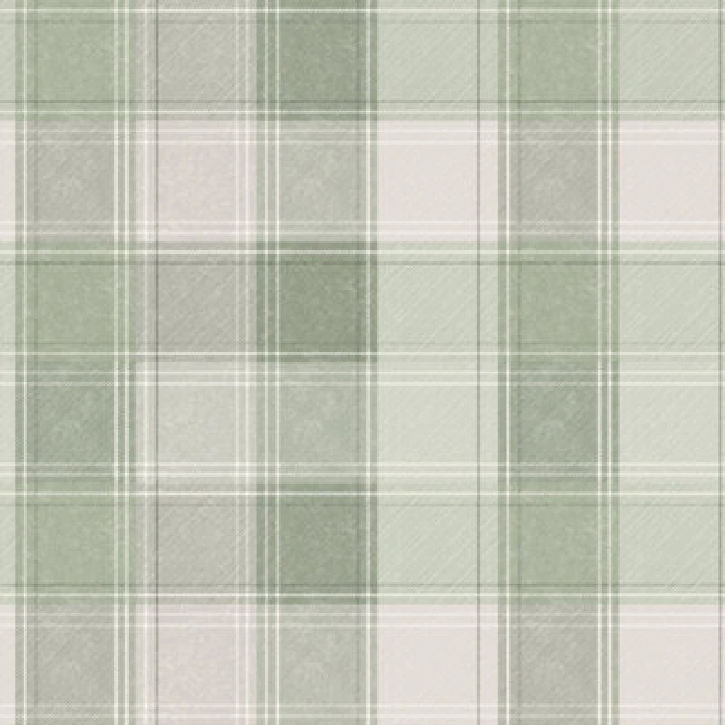 Image of Arthouse Arthouse Check Green Wallpaper