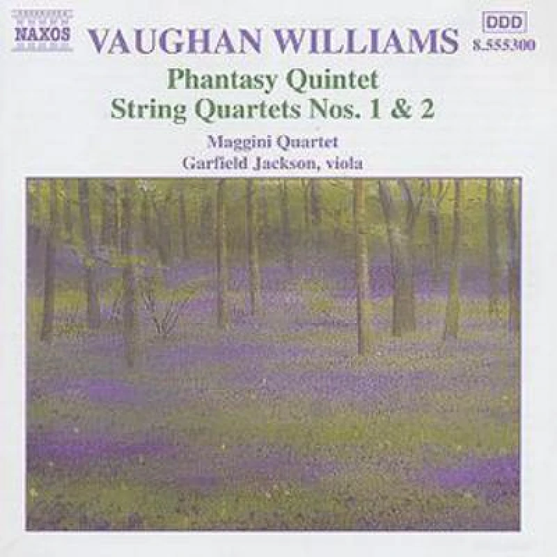 Image of RecordCityJP CD VAUGHAN WILLIAMS, JACKSON; MAGGINI - String Quartets 8555300 Naxos 2001 Europe Classical Used