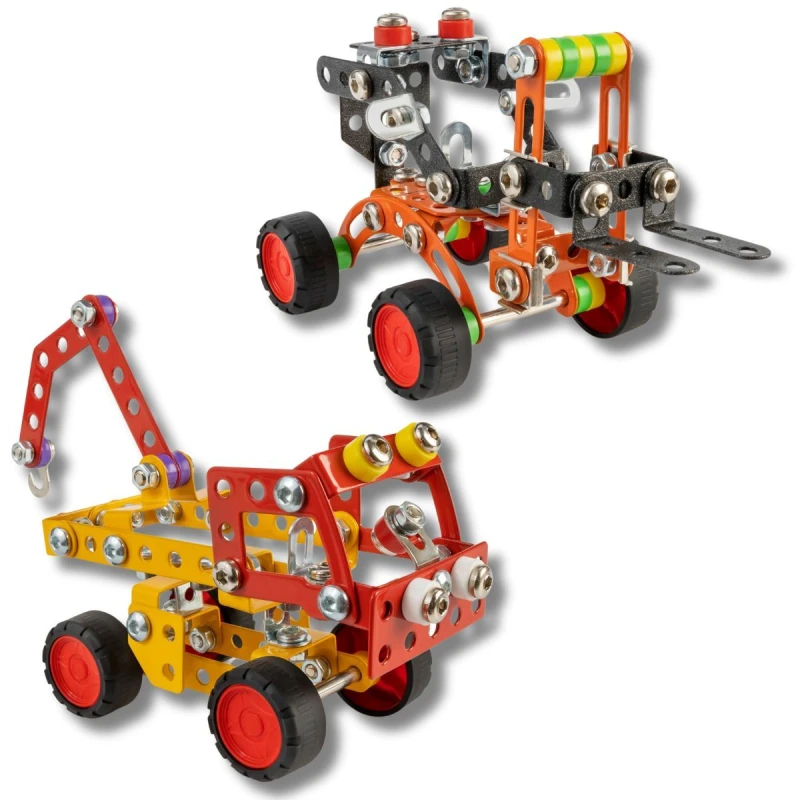 Image of Alexander Tow Truck And Forklift Construction Set Multi unisex