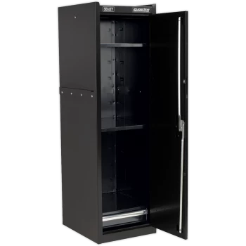 image of Sealey Superline Pro Heavy Duty Hang On Locker Black