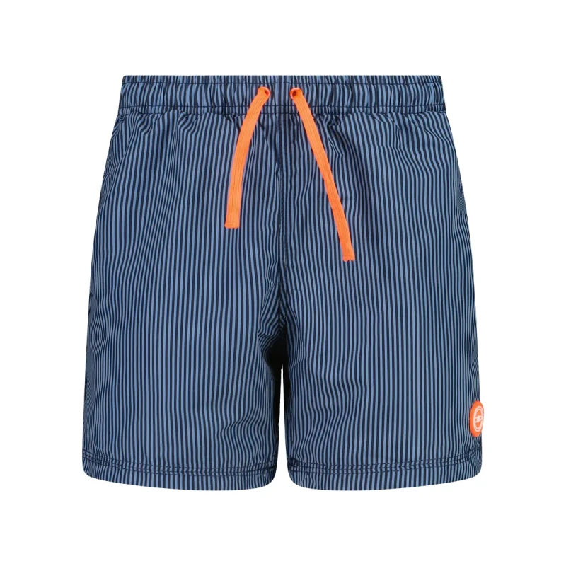 Image of Children's striped swim shorts CMP Bleu Male 3 ans