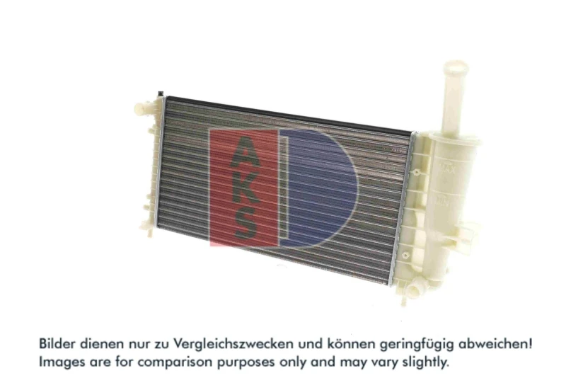 Image of AKS DASIS 080069N Engine radiator Aluminium, Mechanically jointed cooling fins Radiator,engine cooling (470)
