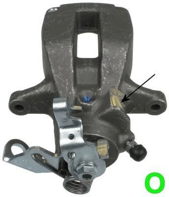 Image of HELLA Brake caliper HELLA 8AC 355 383-471