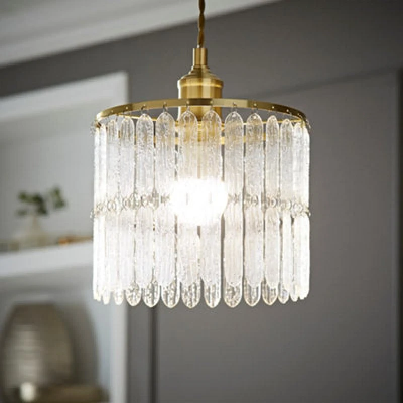 Image of Valuelights Aldgate Textured Acrylic Ceiling Lamp Shade
