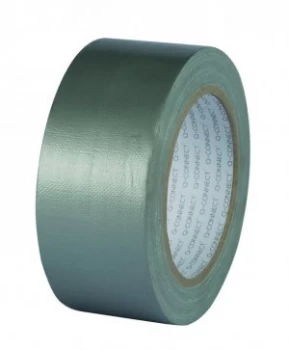 Image of Q-Connect Silver Duct Tape 48mmx25m Roll KF00290