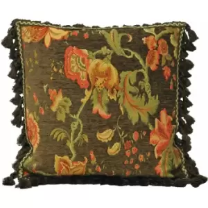 Image of Riva Home Fairvale Cushion Cover (55x55cm) (Mocha) - Mocha