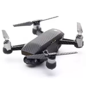 Image of Modifli DJI Spark Drone Skin Carbon Black PropwrapaA¢ Combo