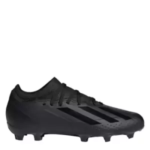 Image of adidas X.3 Firm Ground Football Boots Child Boys - Black