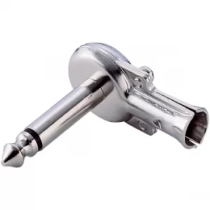 Image of BKL Angled Jack Plug 6.35mm Mono Metal