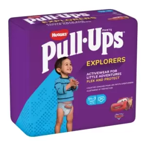 image of Huggies Pull Ups Explorers Boys 1.5-3 Years