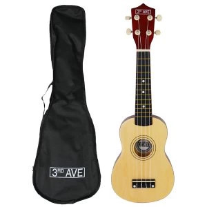 3rd Avenue STX40N Soprano Ukulele