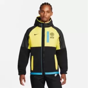 Image of Nike Milan AWF Mens Winterized Full-Zip Soccer Jacket - Black