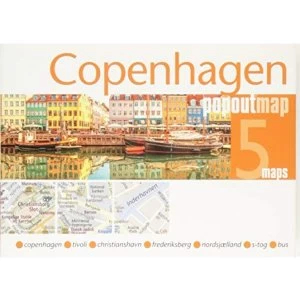 image of Copenhagen PopOut Map Sheet map, folded 2018